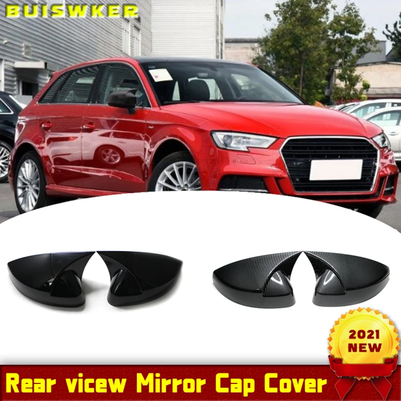 

Чехол для автомобильного зеркала заднего вида audi A3 S3 8V RS3 2013 2014 2015 2016 2018 2017 2019
