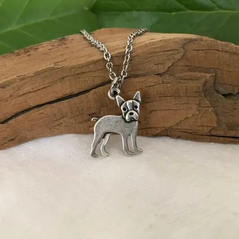 Бостон кулон в форме терьера