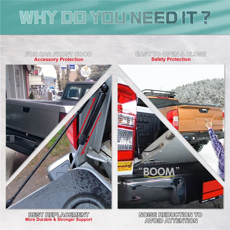 Для Nissan Navara NP300 2005 2006 2007 2008 2009 2010 2011 2012 2013 Автомобильная задняя багажная газовая