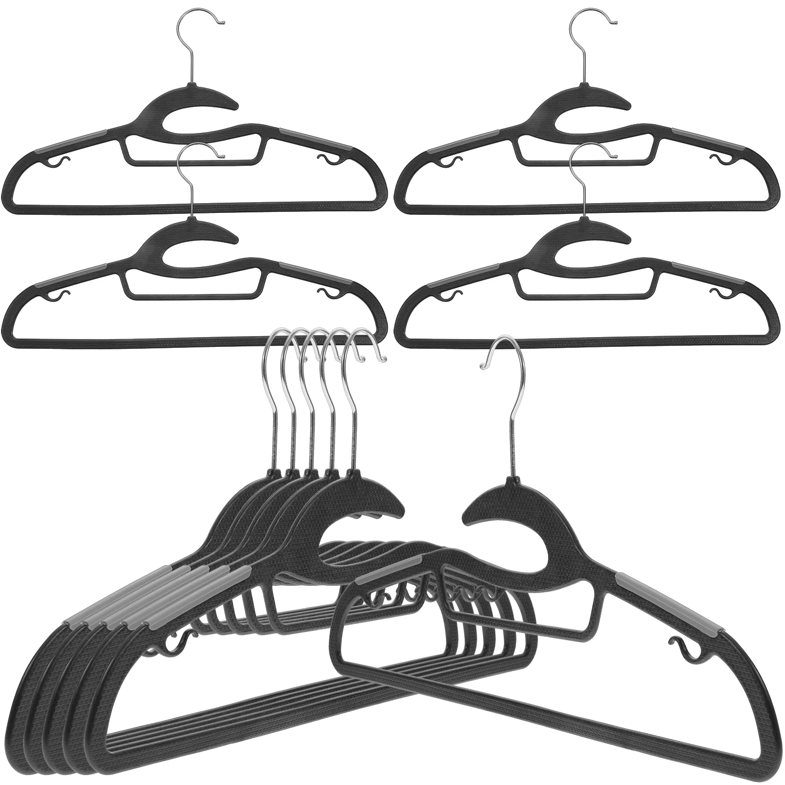 

Hangers Hanger Coat Clothes Suit Dress Wide Extra Duty Heavy Non Hotel Blouse Round Shirt Standard Closet Drying Laundry
