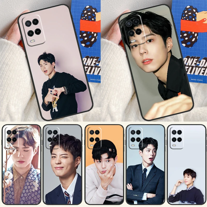 Фото Чехол для телефона Park Bo Gum Korean Actor Star для Oppo A40 A60 A80 A18 A38 A58 A78 A98 A79 A16 A76 A96 A15 A74 A94 A54 A77 A17 №1
