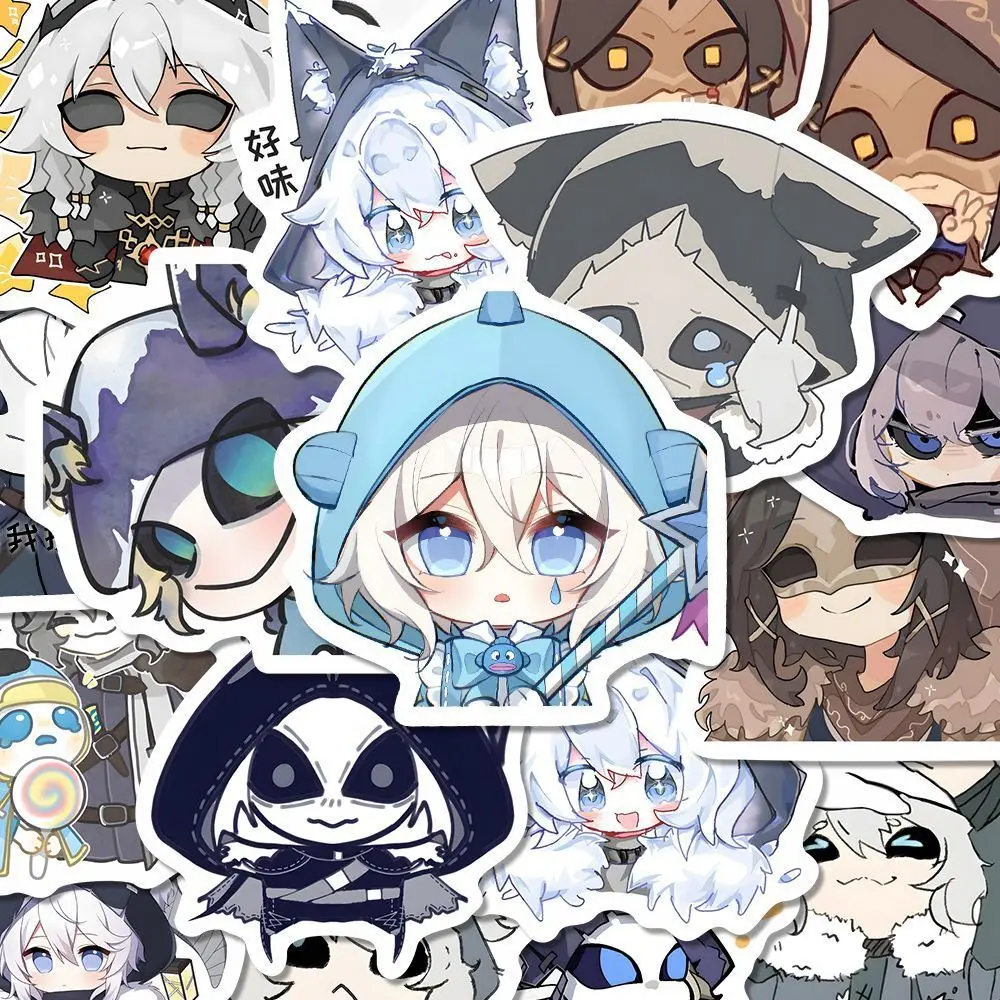 63 шт. аниме идентичность V Ithaqua для ноутбука гитары милые мультяшные наклейки