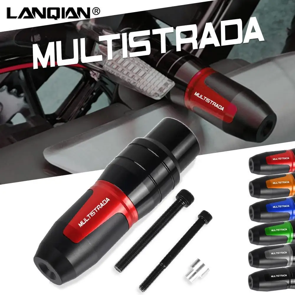 Слайдеры выхлопных газов рамы Противоударная прокладка протектор для DUCATI MULTISTRADA