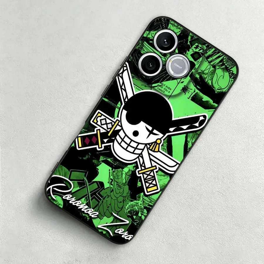Фото Чехол для телефона Funda для Honor Magic5 X8 X7 8X 70 90 200 400 X9 X5 600 X6 One Piece Z-Zoro №3