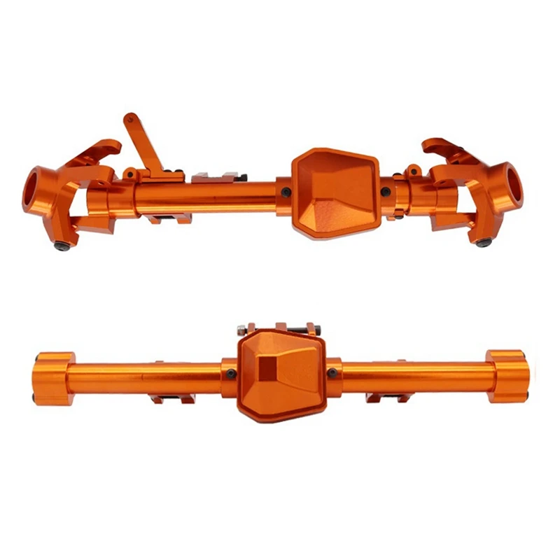 

Металлический корпус передней и задней оси для Axial SCX6 AXI05000 Jeep JLU Wrangler 1/6, модель автомобиля на гусеничном ходу, 2 шт.