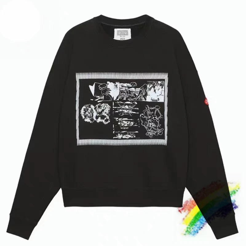 

Толстовка Cav empt CE для мужчин и женщин, верхняя версия, с капюшоном и круглым вырезом
