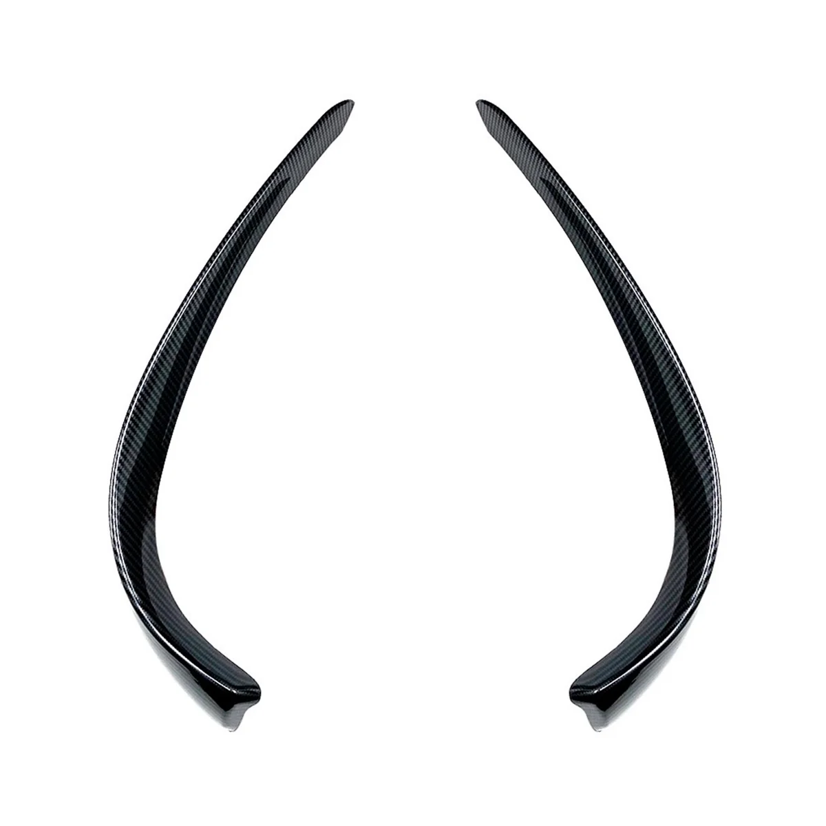 

Front Wind Blade Bumper Wind Blade Spoiler Car for Mercedes-Benz C-Class W205 2015-2019 C180 C200 C260 C43 AMG