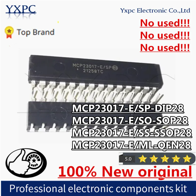 

100% New Imported Original MCP23017-E/SP DIP28 MCP23017-E/SO SOP28 MCP23017-E/SS SSOP28 MCP23017-E/ML QFN28