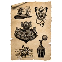 vintage medieval lady clear silicone stamps diy scrapbooking card stencil paper cards handmade album rubber stamps decoration