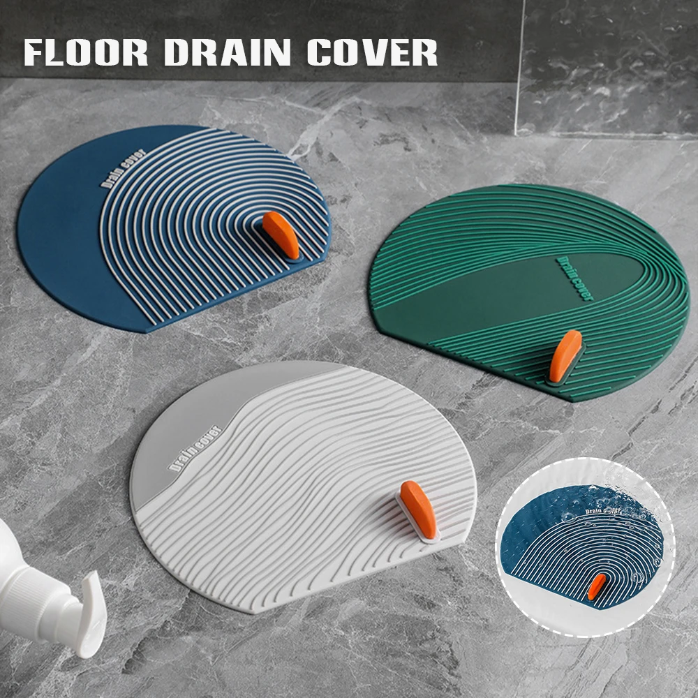 

Tub Stopper Silicone Floor Drain Anti-Odor Mat Anti-Odor Deodorizing Cover Tub Stopper Cover JS22