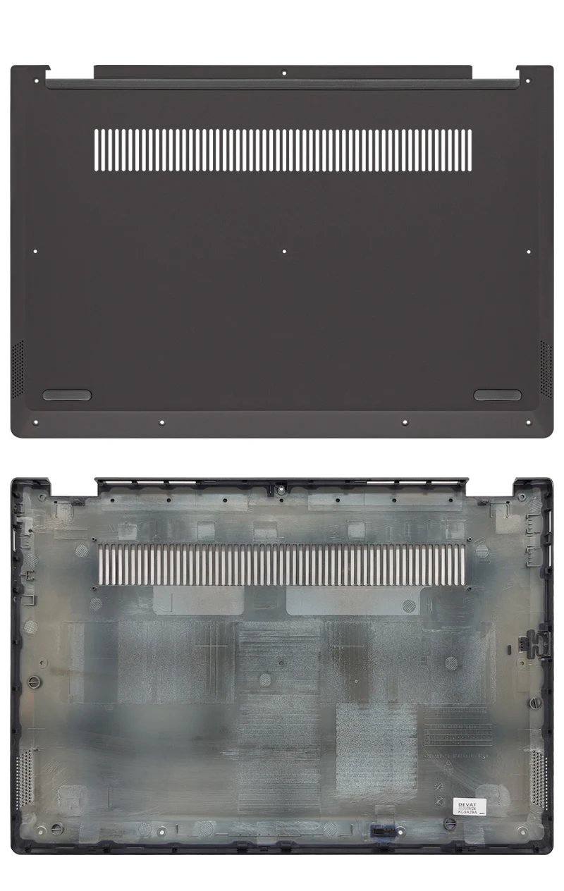 Фото Для ноутбуков C340-14API, FLEX-14IWL, 81SQ, C340-14: задняя крышка ЖК-дисплея, передняя рамка, подставка для рук, нижний корпус №5