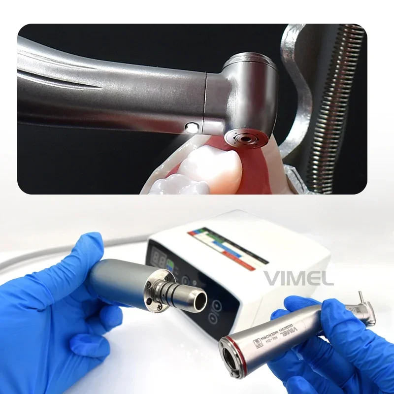 Светодиодный dentalss Электрический мотор бесщеточный микромотор работает с