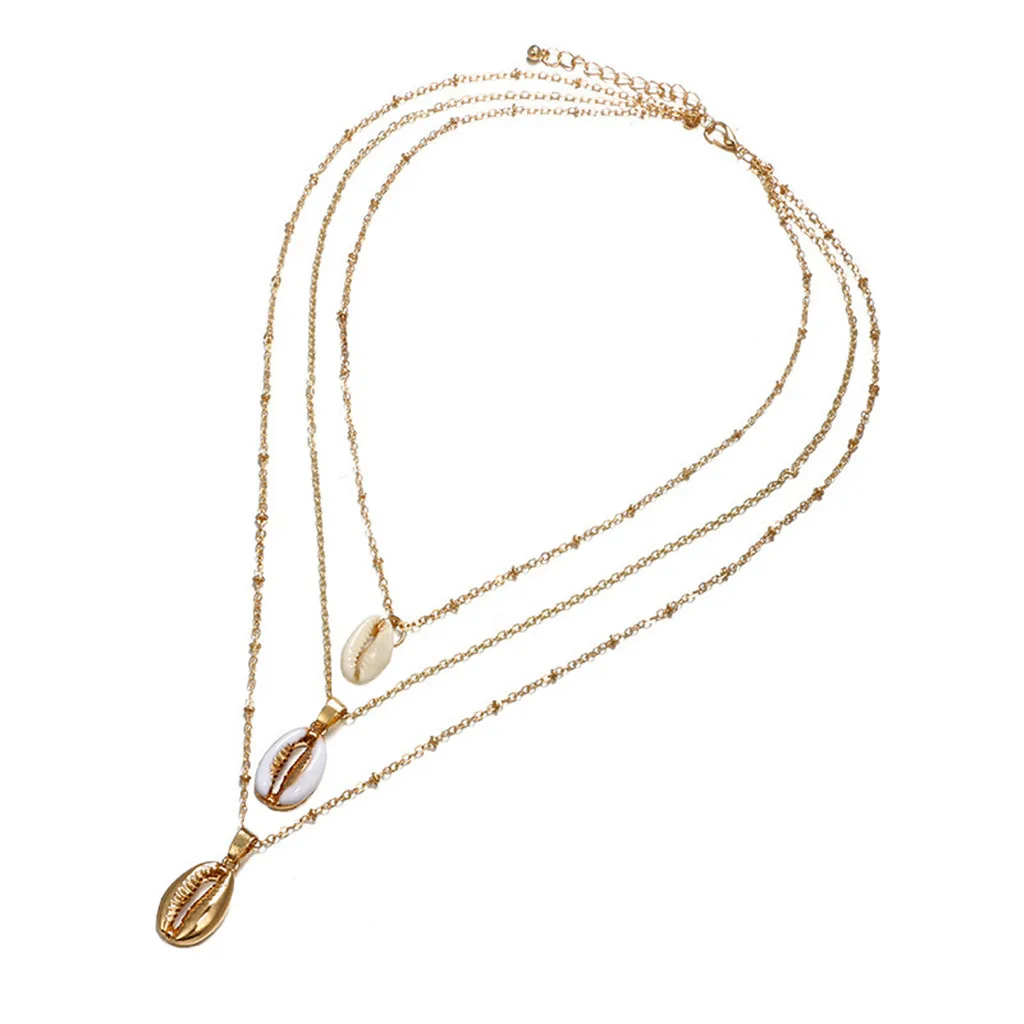 

Necklace Choker with pendant Multi-row necklace chain Ladies necklace Necklaces & Pendants