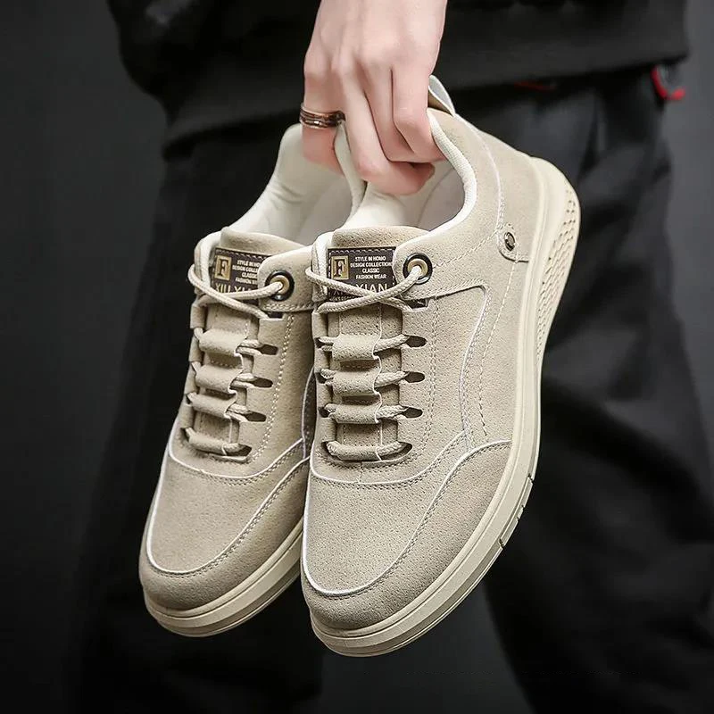 

Кроссовки мужские на шнуровке, Повседневные Дышащие, Нескользящие, легкие, на плоской подошве, модная Уличная обувь для путешествий, 2022