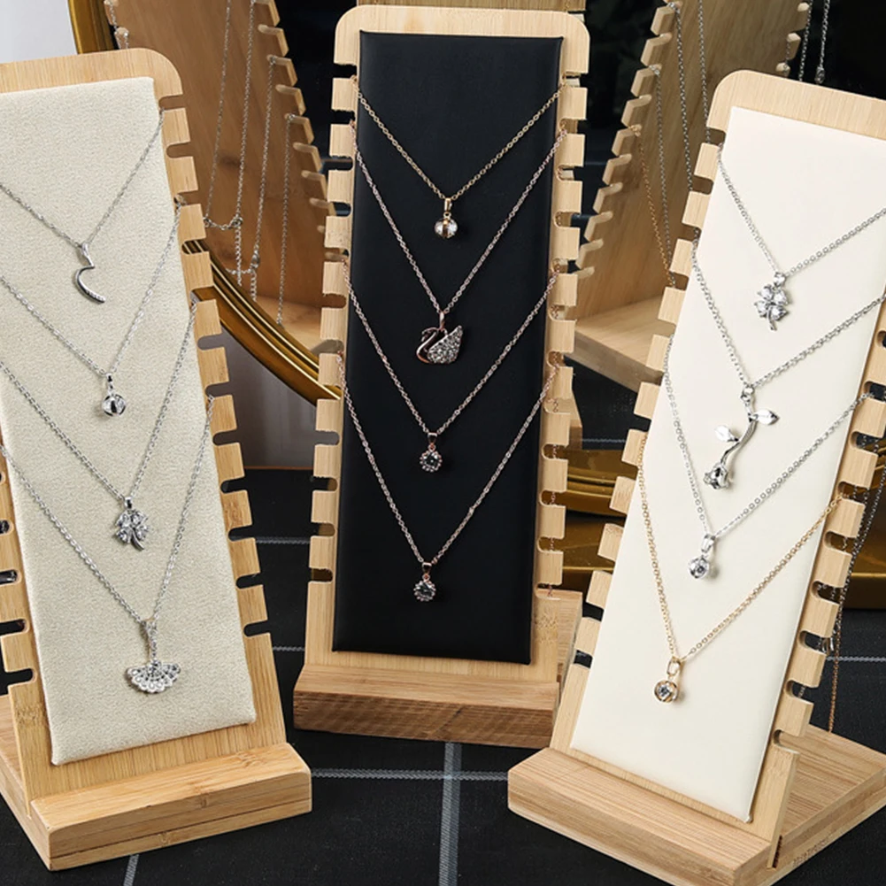 Подвеска-органайзер для ювелирных изделий из бамбука | Украшения и аксессуары