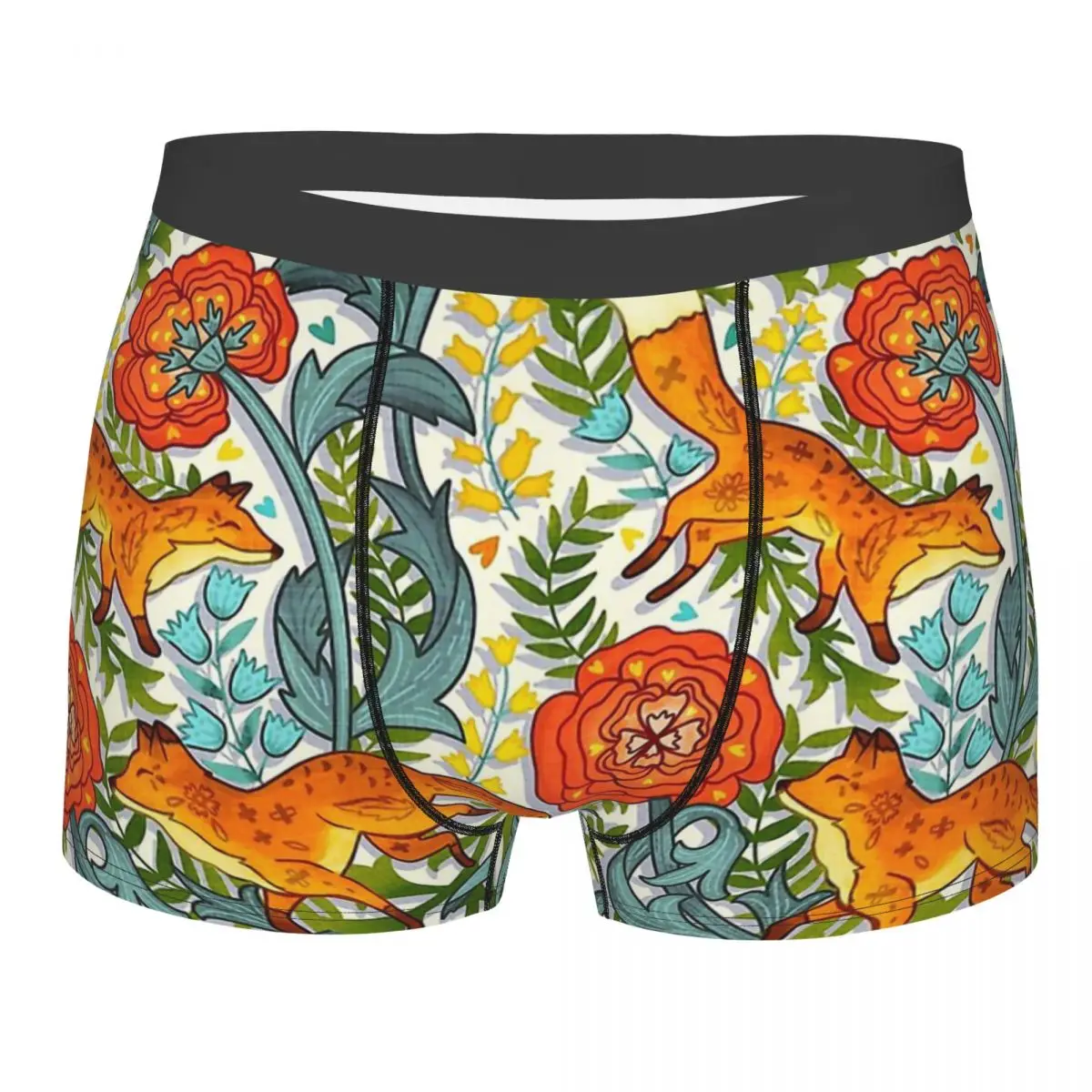 

Трусы-боксеры мужские х/б, с животными