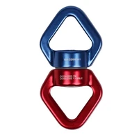 colorful rotational device rope swivel for aerial silks dance swing hammock climbing connector 30kn aerial yoga ring