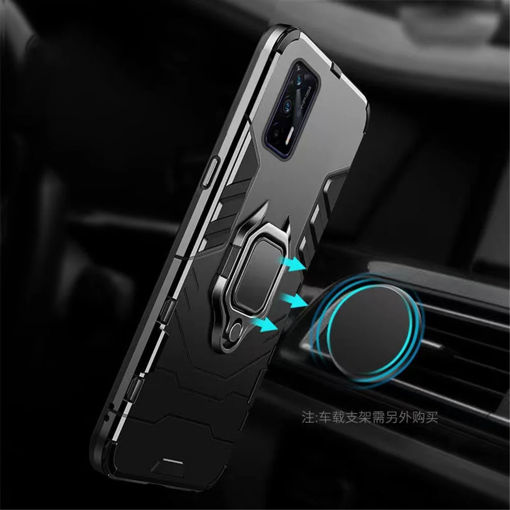 

OPPO Realme GT Neo Shockproof Armor Case for Realme GT 5G GT Neo Ring Stand cover for OPPO Realme X7 Max 5G india X7 Pro Ultra