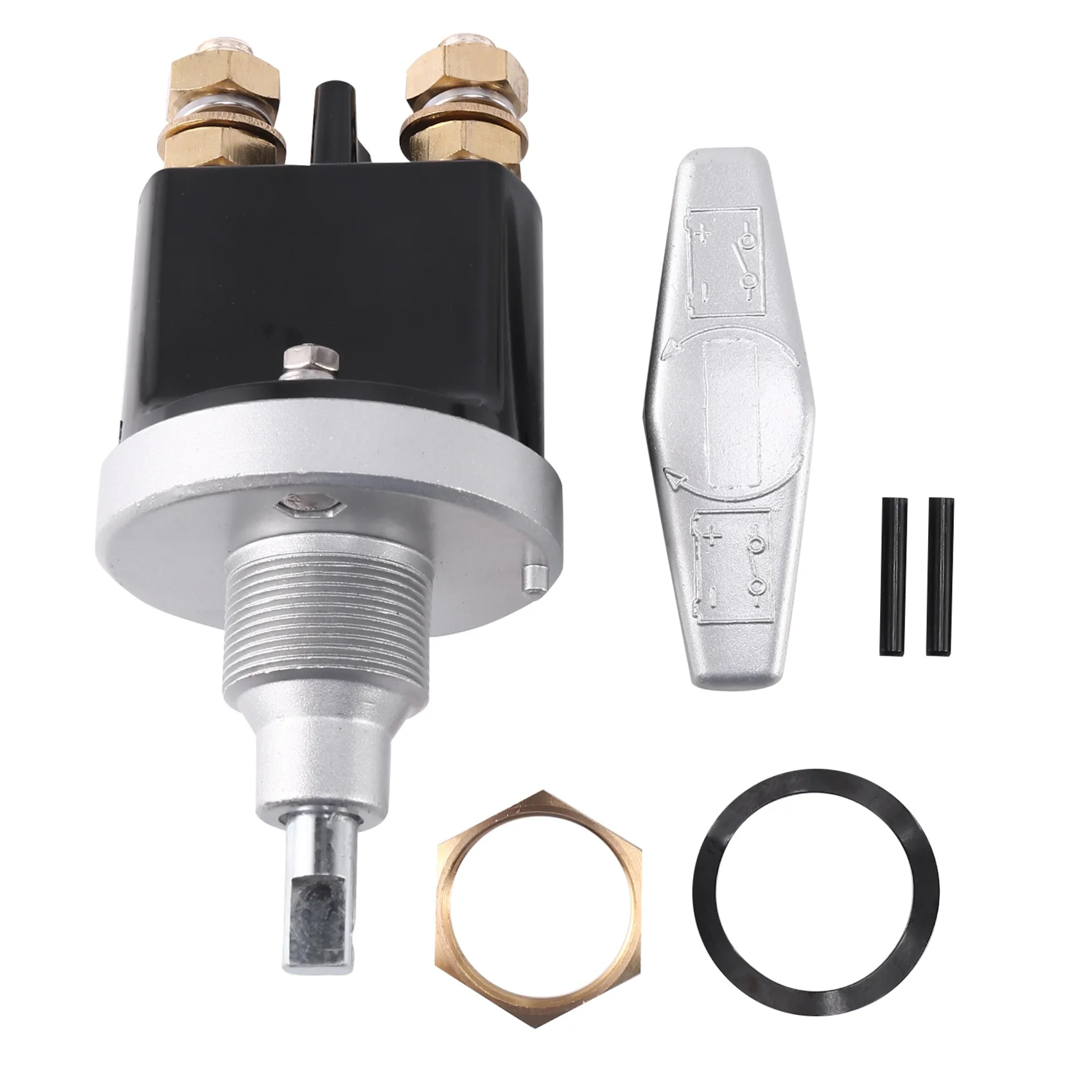 

Car Battery Isolator Disconnector 1500 Amp Speed Heavy Duty Battery Switch Muscle Breaker Switch
