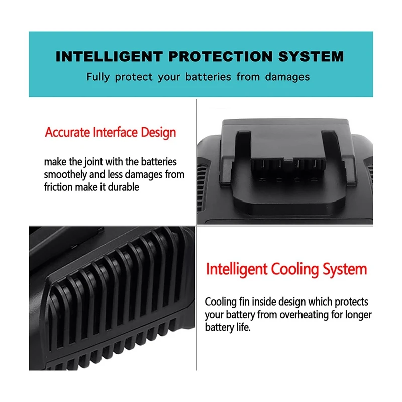 Зарядное устройство для литиевых батарей 18 в R86091 AEG RIDGID BL1218 L1830R R840083 L1815R адаптер