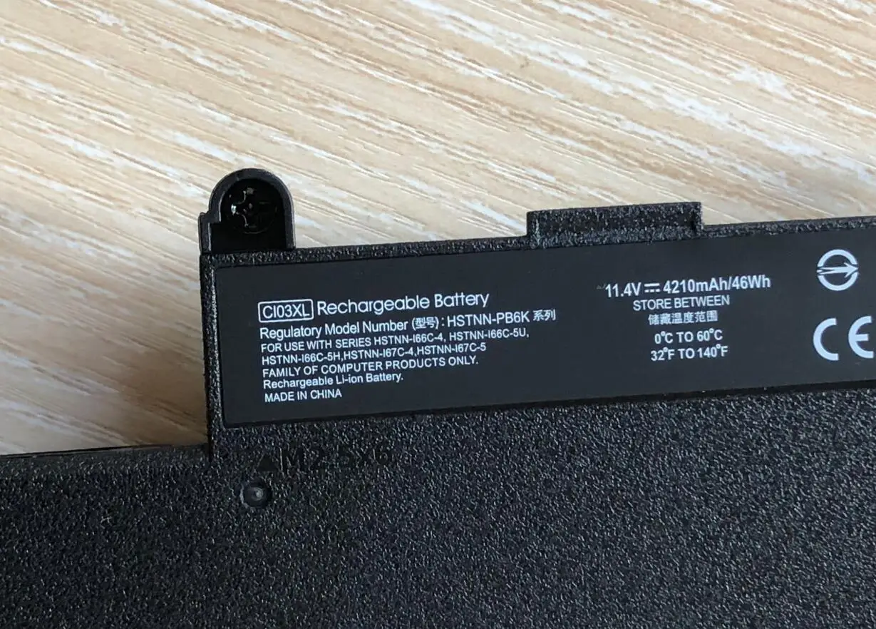 CI03XL CI03 Аккумулятор для ноутбука HP ProBook 640 G2 645 650 655 G3 820 HSTNN-UB6Q 801554 -001