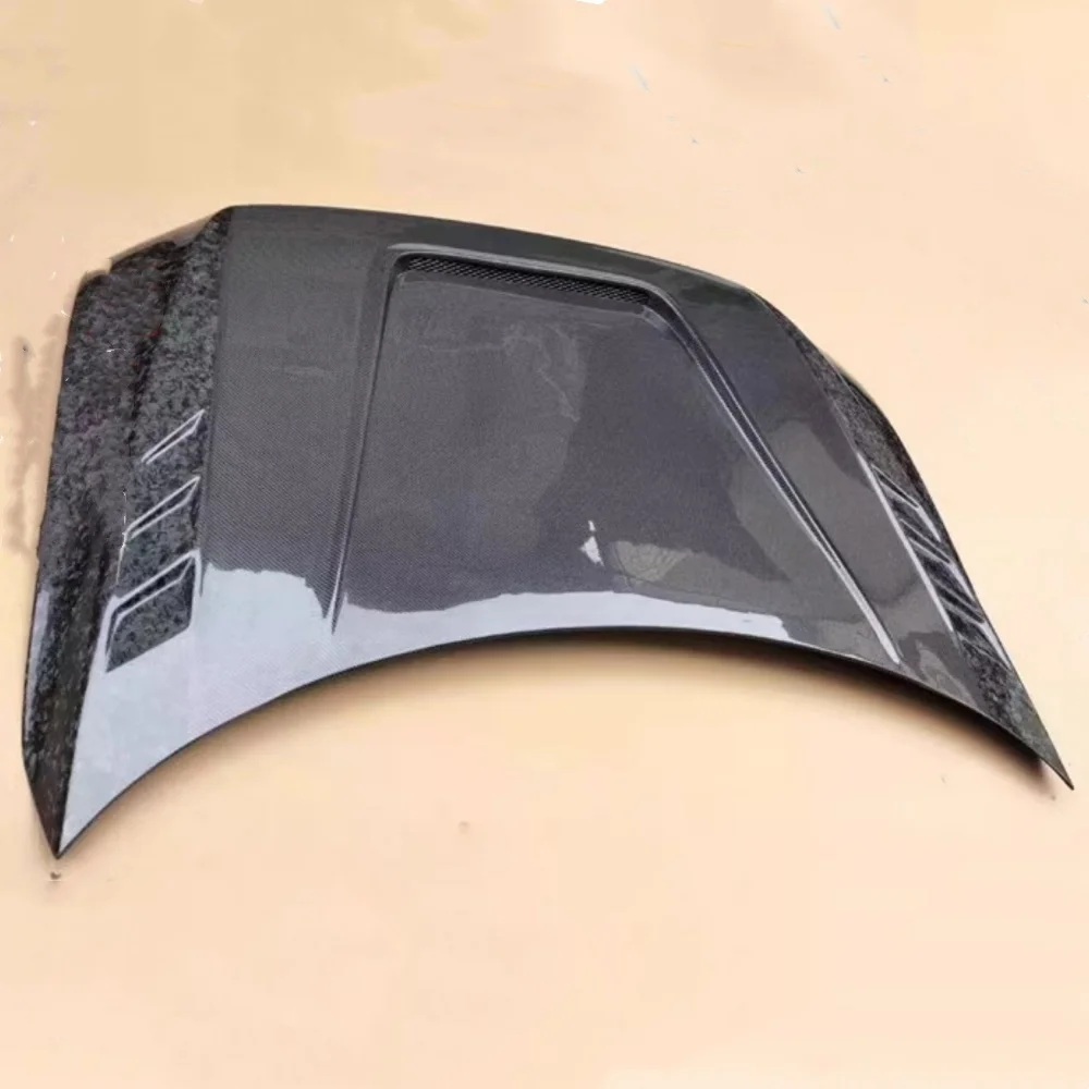 Крышка капота двигателя автомобиля из углеродного волокна в сборе для Volkswagen vw