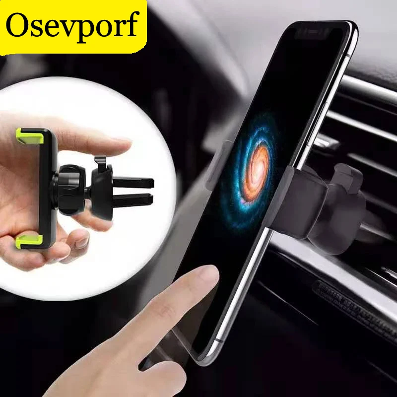 

Car Holder For iPhone 12 11 Pro Max X Samsung S10 Holder For Phone in Car 360 Rotate Air Vent Mount Car Phone Holder Phone Stand
