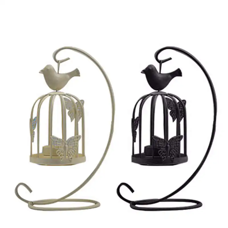 

Vintage Decor Candle Holders Candelabra Bird Cages Candlesticks Decorative For Home Decoration