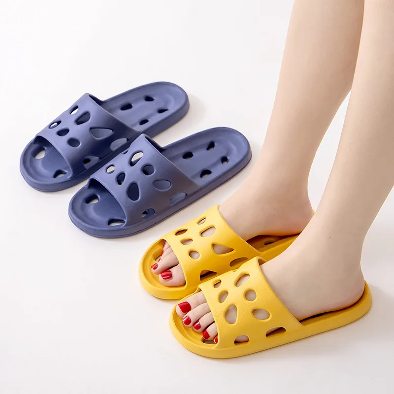 2023 Men Platform Slippers Shoes Unisex Summer Beach Soft Sole Slide Sandals Leisure Women Indoor Bathroom Anti-slip Slides
