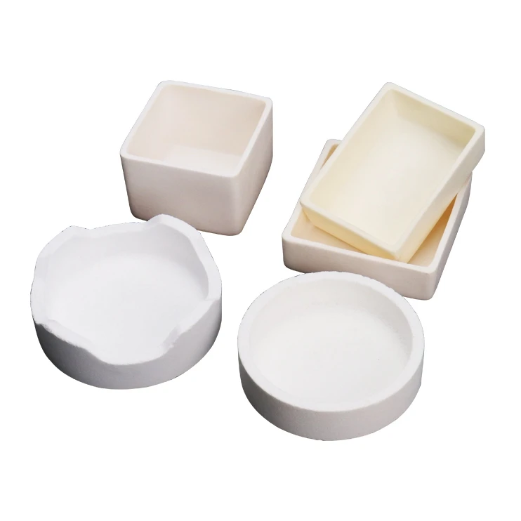 Квадратные алюминиевые лотки вентилируемый тигель из циркония для спекания с