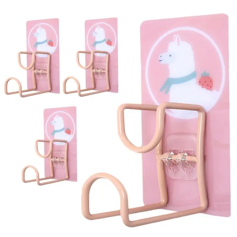 

Симпатичные настенные крючки, клейкие Мультяшные настенные крючки, 4 шт., клейкие крючки для раковины, водонепроницаемые и нержавеющие мног...