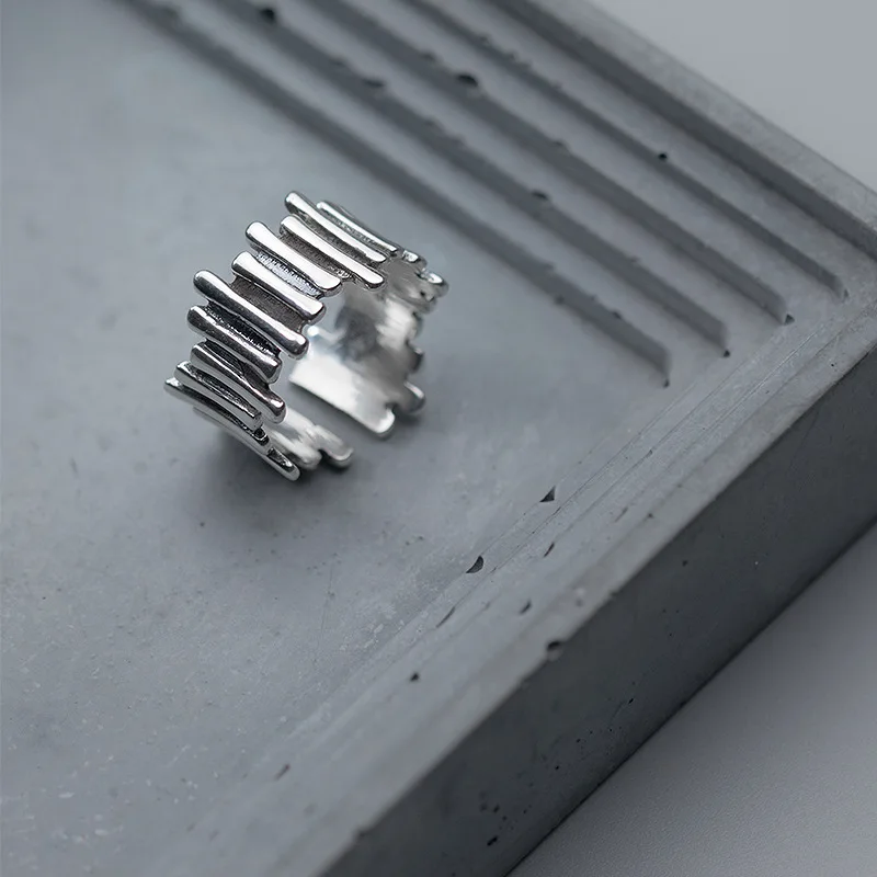 

Женское серебряное кольцо 925 пробы, Незамкнутое кольцо на указательный палец