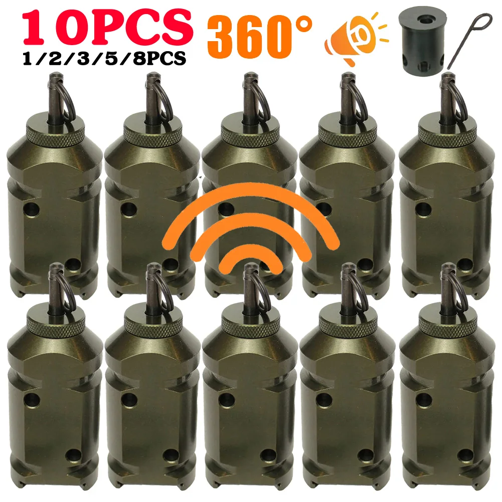 Loud Warning Alarm Alarm Perimeter Warning Outdoor Trip Area 1-10pcs System 360º Courtryyard Security Camping Sound For Entrance