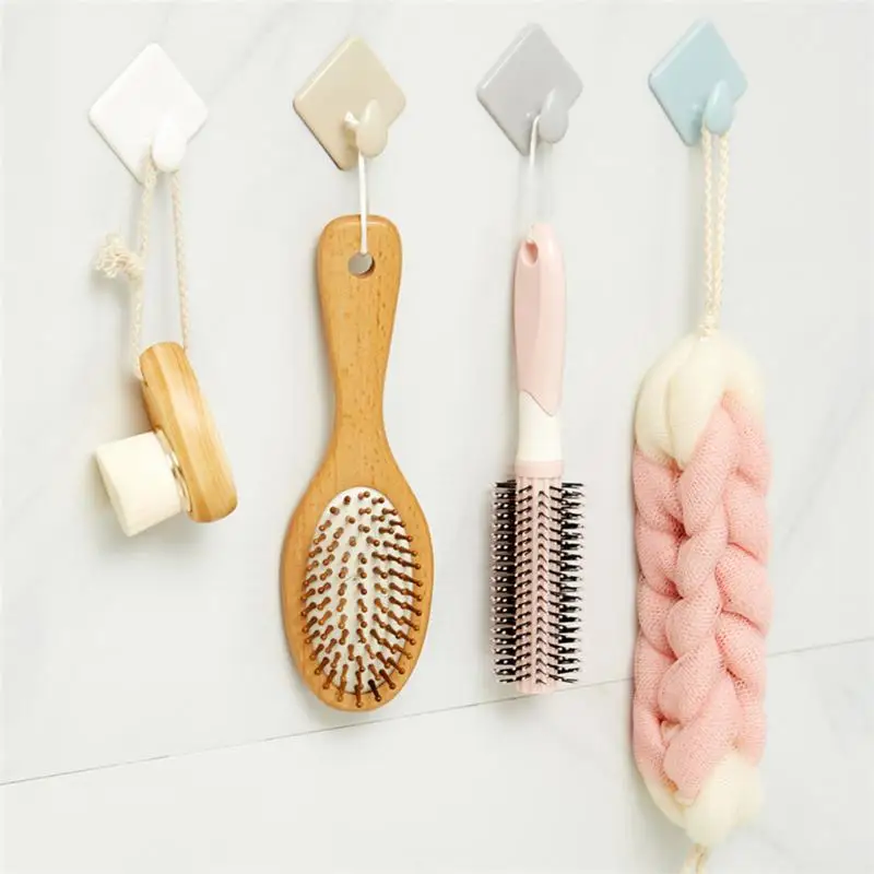 Самоклеящиеся крючки настенная вешалка для пальто держатель ключей полотенец