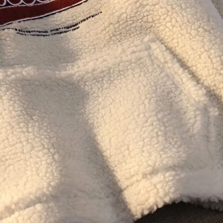 Women Vintage Long Sleeve Zip Up Hoodies Oversized Harajuku Embroidery Fleece Sweatshirt Top Autumn Winter Pullover Clothes Lady