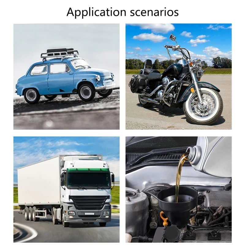 Удобный вращающийся гибкий носик масляная воронка с фильтром облегчающим