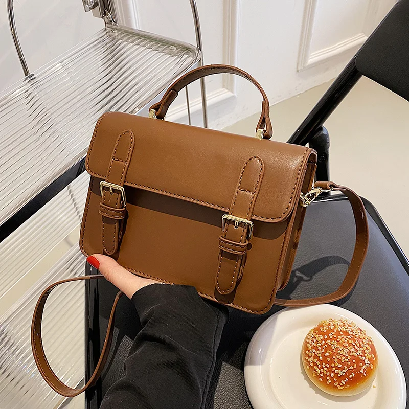 

XIANMO 2022 Spring/Summer New Women's Bag Fashion Trend Classic Postman Bag Leisure Street Single Shoulder Diagonal Cross Bag