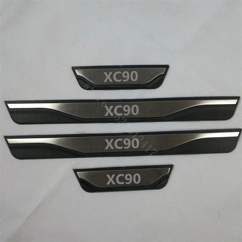 

Накладки на пороги для Volvo XC40 XC60 XC90, защитные хромированные накладки, автомобильные аксессуары, педаль, Внешние детали