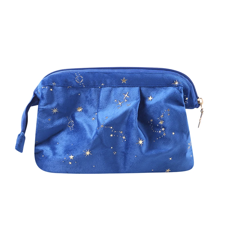 

2022 New Toiletry Bag Fashionable Hot Stamping Starry Sky Women In One Large-capacity Makeup Bag Cosmetic Organizer Bag