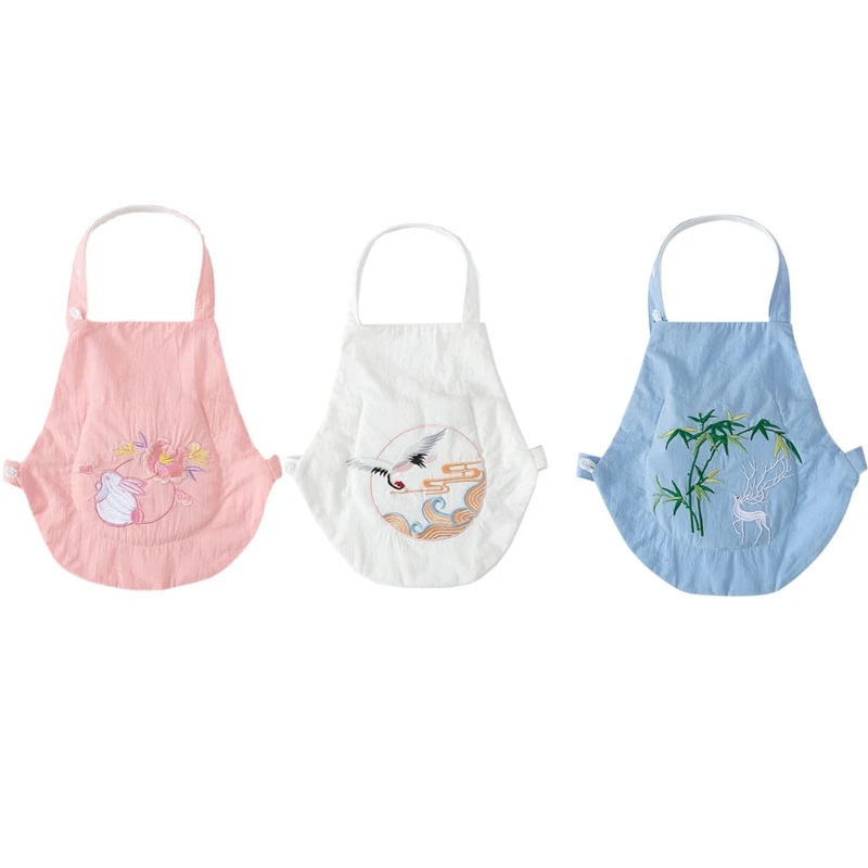 

Baby Embroidery Bellyband Infants Cotton Belly Button Protector Autumn Winter Thicken Navel Guard Belt Bibs for Newborn Girl Boy