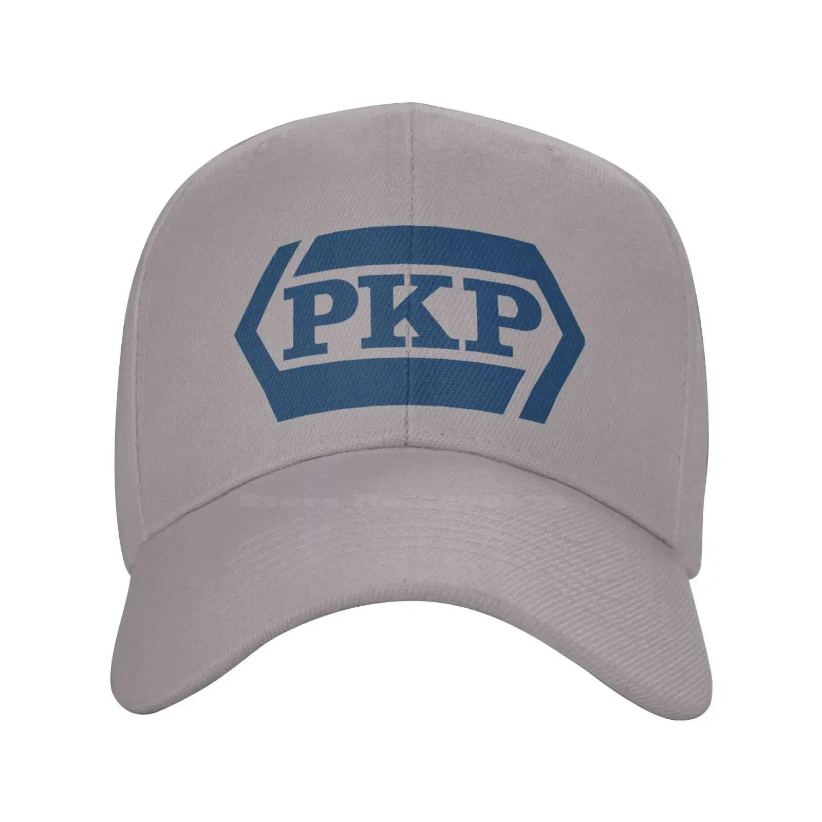

Polish State Railways SA Logo Print Graphic Casual Denim cap Knitted hat Baseball cap