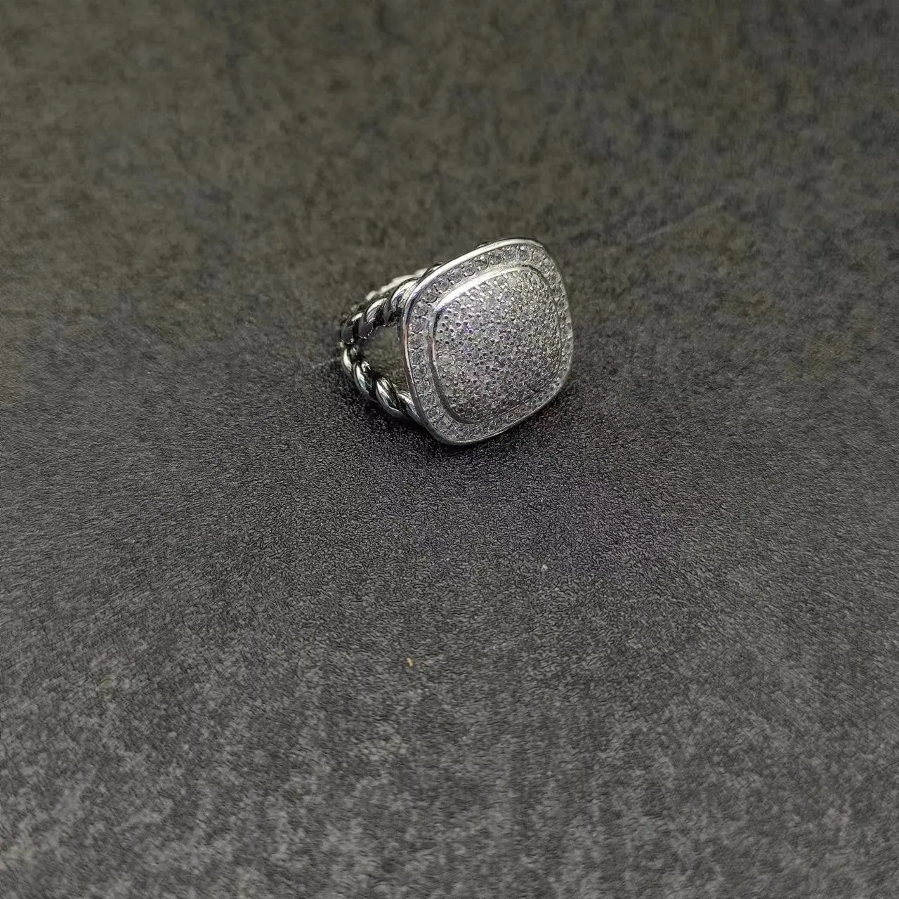 

YS New Popular jewelry David Ullman High Quality Women's Timeless Ring Silver Pated Wholesale Free Shipping