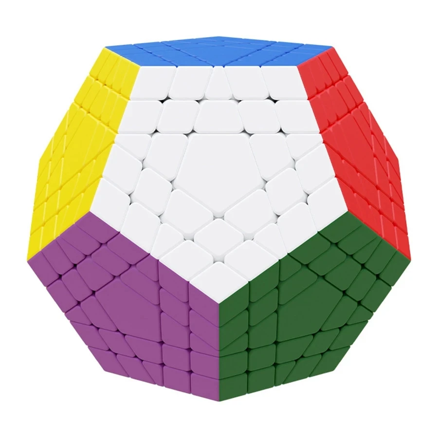 

Shengshou гигаминкс кубик без наклеек 5x5 Sengso Dodecahedron головоломка кубик скорости 12 лиц Megaminx Magico Cubo игрушка детский подарок