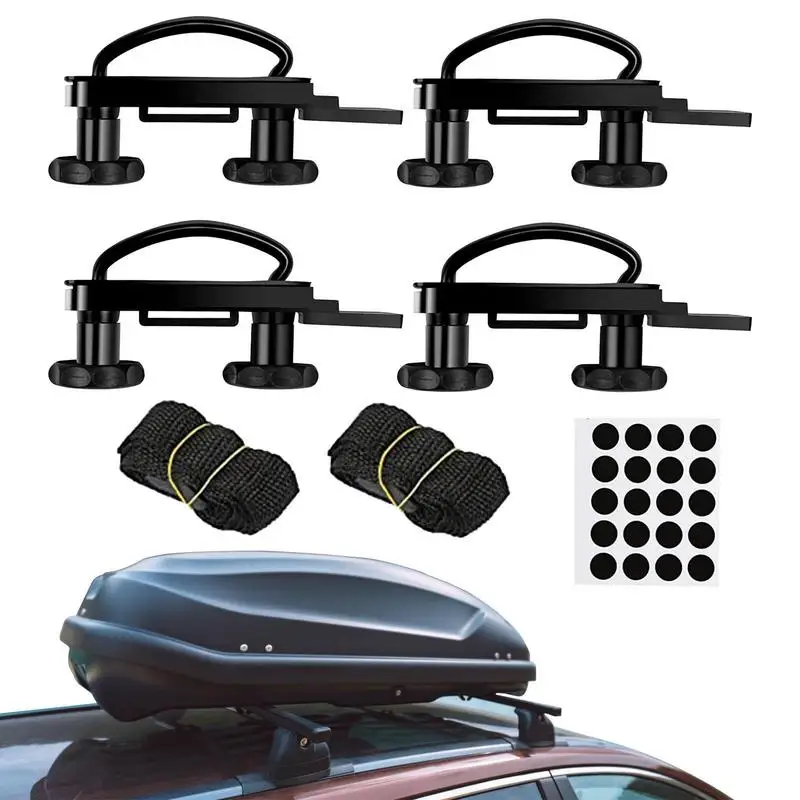 Et Car U-bolts Clamps Universal Roof Box Car Van Mounting Fitting Kit U-bolts Clamps Luggage Accessories