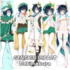 Двусторонняя наволочка Genshin Impact Venti Dakimakura, длинная наволочка для косплея дакимакура