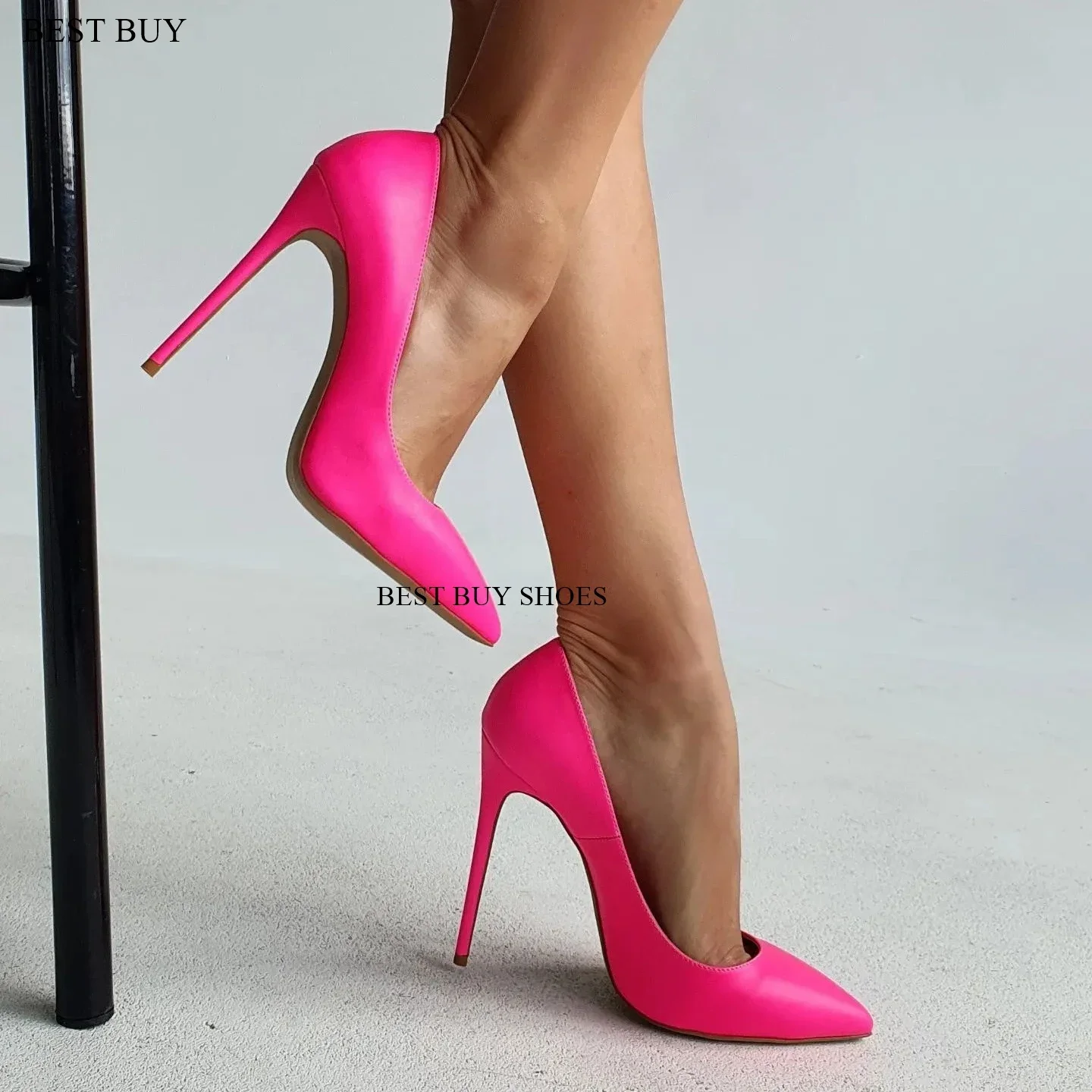 Bast Buy White Crocodile Effect Women D'Orsay Pointy Toe High Heel Shoes Sexy Ladies Slip On Thin Stiletto Pumps for Party 12cm