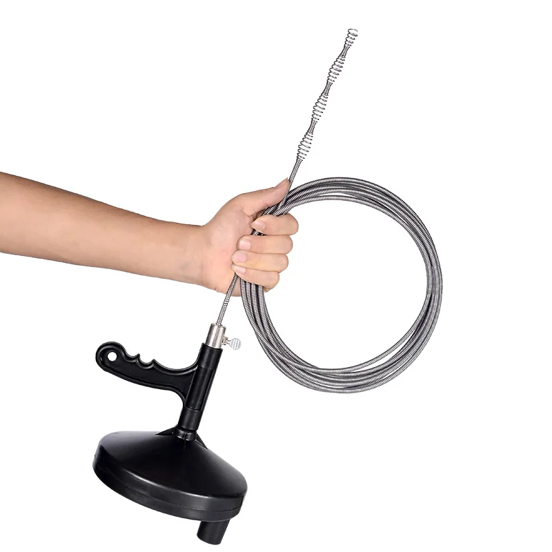 

Инструмент для очистки слива, унитаза, от засорения волос