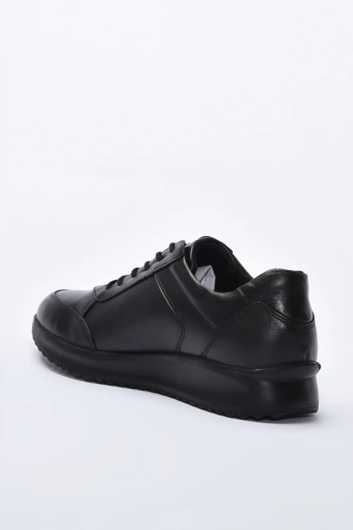 

Men Sport Footwear Genuine Leather Black s Casual Aya Breathable Sneakers Lightweight Trainers Vulcanize Shoes Comfort Cool