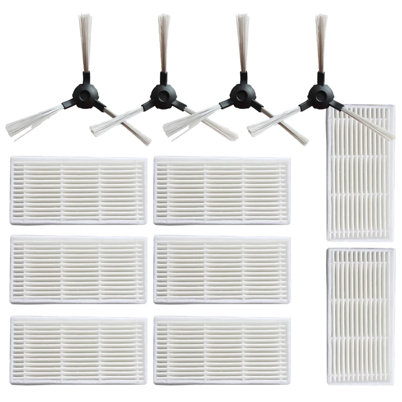 

4 * боковая щетка + 8 * Haipa для Proscenic SUZUKA KAKA-780 T-780 T аксессуары для пылесоса