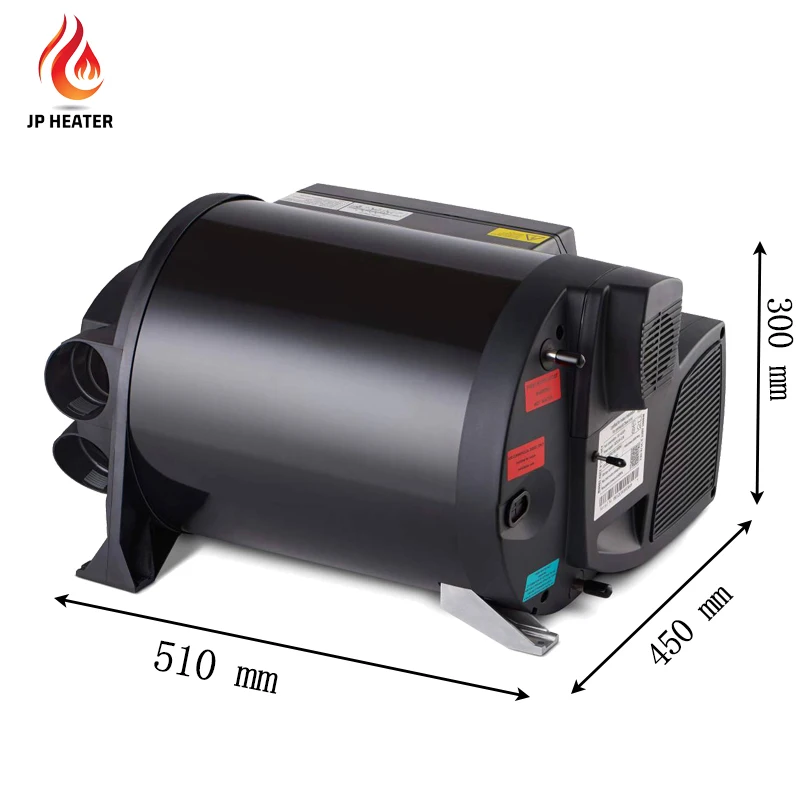 Фото 4KW 12V 220/110V Дизельный нагреватель CR12 Комбино-воздушный водонагреватель для автомобилей и грузовиков обеспечивающий теплое воздухо и горячую воду для ванны и стирки №4